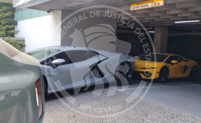 Catean torre residencial en San Pedro; aseguran autos de lujo