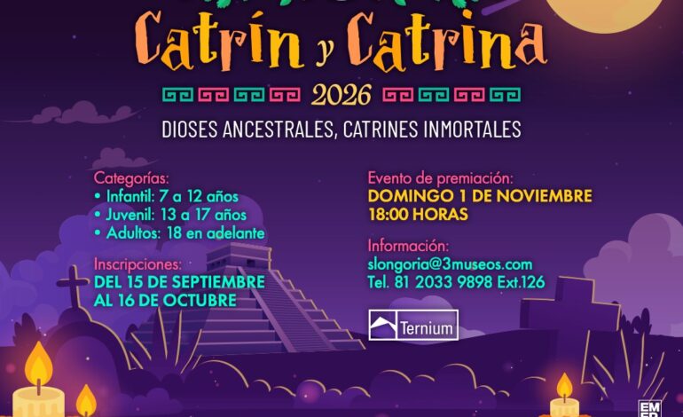 Abre Museo de Historia Mexicana convocatoria para Concurso de Catrín y Catrina 2026